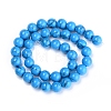 Synthetic Turquoise Beads Strand TURQ-H063-10mm-03-2