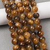 Natural Tiger Quartz Beads Strands GG-NH0013-A01-10mm-1