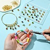 DIY Birthstone Charm Bangle & Pendant Decoration Making Kits DIY-YW0008-95-4