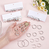 24 Pairs Zinc Alloy Stud Earring & Hoop Earring Sets EJEW-UN0005-42A-4