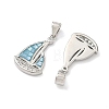 Brass Enamel Pendants KK-H534-05P-2