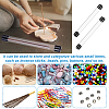 5Pcs PVC Plastic Transparent Storage Tube FIND-GA0008-68A-5