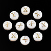 Natural Freshwater Shell Beads SHEL-N036-01X-1