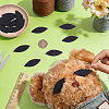 150 Pairs Felt Craft Doll Eye DIY-NB0016-43A-3