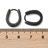 304 Stainless Steel Polishing Effect Hoop Earrings EJEW-M001-38P-5