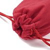 Velvet Jewelry Drawstring Storage Pouches ABAG-P013-02A-03-3