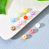 50Pcs Transparent Stripe Resin Beads RESI-YW0001-02B-9