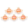 Alloy Enamel Pendants ENAM-S121-078A-2