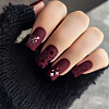 Stainless Steel DIY Nail Art Templates MRMJ-WH0098-041-5