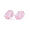 Handmade Ribbed Lampwork Beads LAMP-N042-01-3