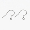 304 Stainless Steel Earring Hooks STAS-L253-003P-2