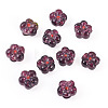 10Pcs Transparent Handmade Bumpy Lampwork Beads LAMP-TADJ0001-48A-3