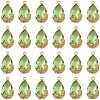 Transparent Glass Pendants GLAA-FZ0001-02J-1
