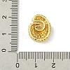 Rack Plating Brass Clear Cubic Zirconia Pendants KK-S378-01G-G-3