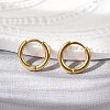 304 Stainless Steel Huggie Hoop Earrings EJEW-G272-02-8mm-G-1