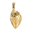 304 Stainless Steel with Rhinestone Pendants SA-CBA7062-11G-01-1