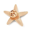 Alloy Enamel Brooches PALLOY-D363-01A-KCG-2