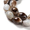 Natural Eye Agate Beads Strands G-NH0019-D03-02-3