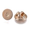 Brass Butterfly Clutches Pin Backs LS-KK-Z003-01LG-2