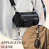 2Bags Rectangle Cowhide Tape Keychains KEYC-ME0001-21A-4