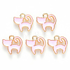 Alloy Enamel Charms ENAM-S121-031B-2