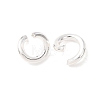 Brass Open Jump Rings KK-G604-08S-10-2