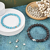100Pcs 5 Style Tibetan Style Alloy Beads FIND-TA0003-83-7
