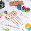 7Pcs Wool Painting Pen Brush Set AJEW-WH0485-80-4