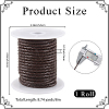 8M Braided Cowhide Leather Cord NWIR-3.0-02B-2
