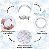 Zinc Alloy Spring Gate Rings FIND-SP0001-08D-6