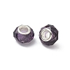 Handmade Glass European Beads X-GPDL25Y-07-3