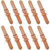 10 Sets Imitation Leather Alloy Button-down Metal Buttons for Bag Making FIND-GF0009-64A-7
