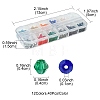 480Pcs 12 Colors Imitate Austrian Crystal Bicone Glass Beads GLAA-FS0001-66-4