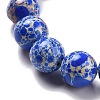 Synthetic Imperial Jasper Beads Strands G-E568-01C-03-3
