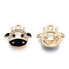 Eco-Friendly Zinc Alloy Charms FIND-N048-039-NR-2