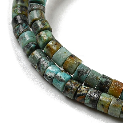 Natural African Turquoise(Jasper) Beads Strands G-C084-D03-02-1