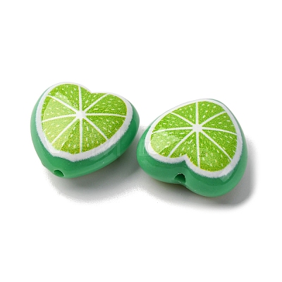 Opaque Acrylic Beads MACR-V001-01A-1