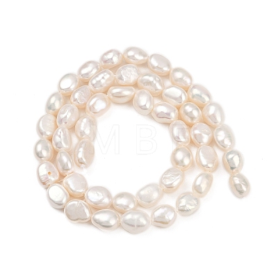 Natural Cultured Freshwater Pearl Beads Strands PEAR-P064-20I-04A-1