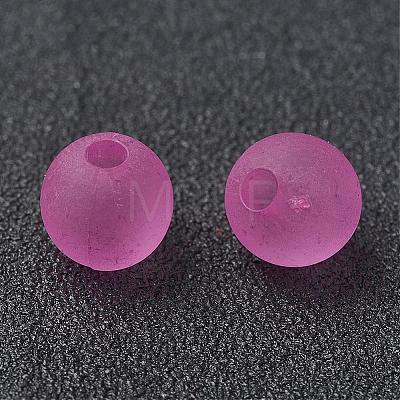 Transparent Acrylic Beads PL724-C28-1