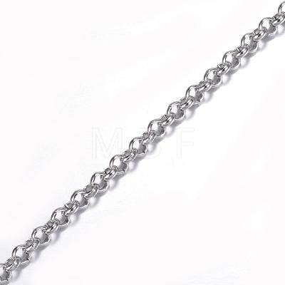 304 Stainless Steel Rolo Chains CHS-H007-50P-1