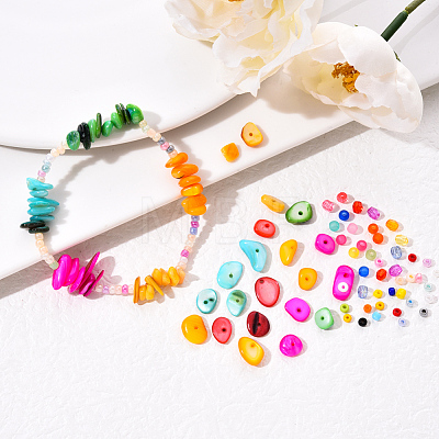 Beads Kit for DIY Jewelry Making Finding Kit DIY-YW0004-34-1