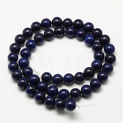 Natural Malaysia Jade Bead Strands G-M100-4mm-03-1