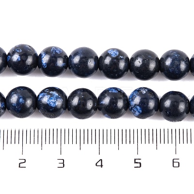 Natural Malaysia Jade Beads Strands G-A146-8mm-C09-1