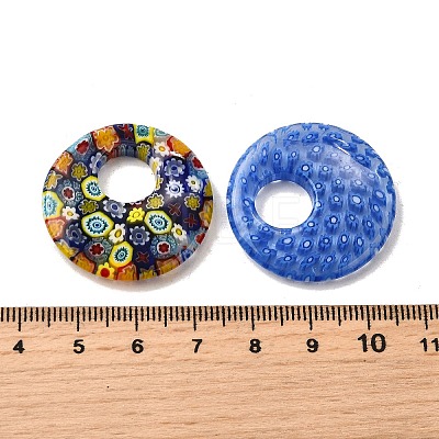 Handmade Millefiori Glass Beads LAMP-A155-01H-1