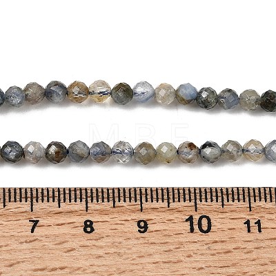 Natural Kyanite Beads Strands G-K366-C04-4mm-1
