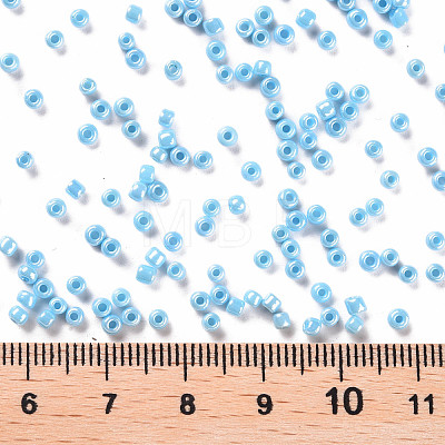 (Repacking Service Available) Glass Seed Beads SEED-C021-4mm-123-1