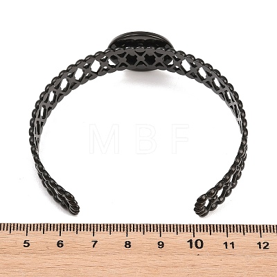 304 Stainless Steel Cuff Bangle Making STAS-F366-11C-EB-1