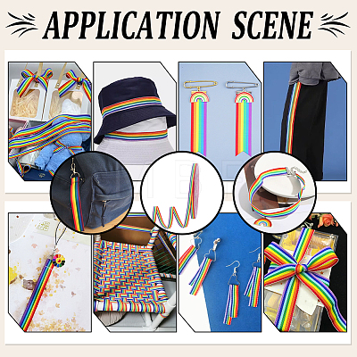 Polyester Ribbon Garment Accessory DIY-WH0678-93A-1