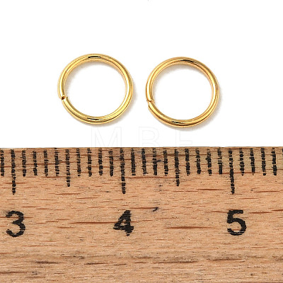 304 Stainless Steel Closed Jump Rings X-STAS-K285-05G-1