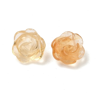 Heated Natural Citrine Beads G-Z128-02A-1